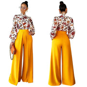 Loose Slimming Wide-leg Pants Solid Color Straight Fashion Casual Pants