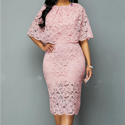 MD African Lace Dresses For Women