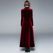 Ladies Fashion Trench Coat Long Skirt Jacket