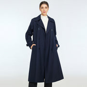 Trench Autumn And Winter Women's Mid-length High-grade Sense Petite Coats